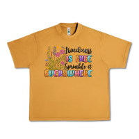 Peanut Butter kindness is free sprinkle it everywhere Urban Heavy Tee - MaliasSmallBusiness