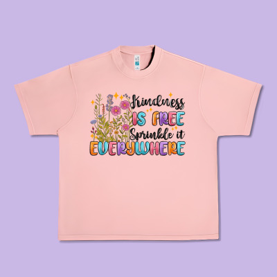 Kindness Is Free Sprinkle It Everywhere Urban Heavy Tee Designed By Maliassmallbusiness