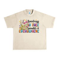 Sandshell kindness is free sprinkle it everywhere Urban Heavy Tee - MaliasSmallBusiness