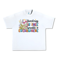 White kindness is free sprinkle it everywhere Urban Heavy Tee - MaliasSmallBusiness