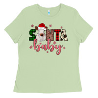 Matcha Santa baby Cow Ladies Tee - JahusDesignShop