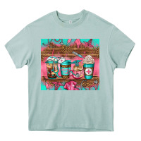 Arona nurse fuel coffee cups Heavy Core Tee - Jasminsmagicworld