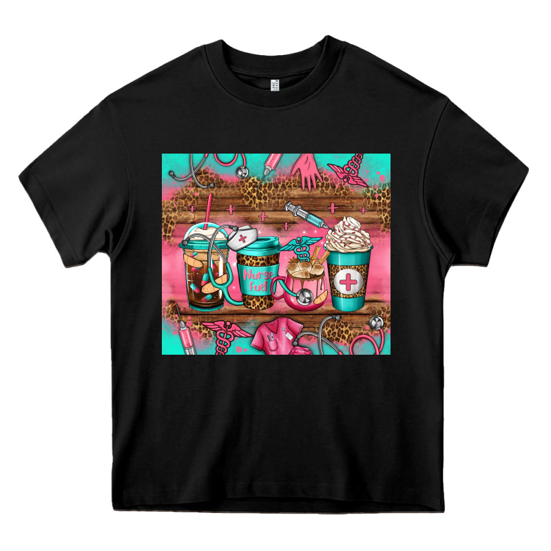 Nurse Fuel Coffee Cups Heavy Core Tee by Jasminsmagicworld | Teevron
