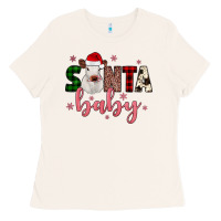 Bone Santa baby Cow Ladies Tee - JahusDesignShop