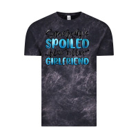 Cloud Black somebodys spoiled blue collar girlfriend Vintage Tee - MaliasSmallBusiness