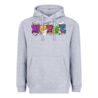 Heather Grey Easter nurse Easter Day Heavyweight Hoodie - HowdyJamesFarm