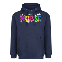Navy Easter nurse Easter Day Heavyweight Hoodie - HowdyJamesFarm
