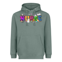 Sage Easter nurse Easter Day Heavyweight Hoodie - HowdyJamesFarm