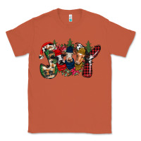 Copper joy Christmas cows Classic Tee - CowhideDigitalArt