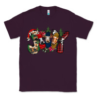 Plum joy Christmas cows Classic Tee - CowhideDigitalArt