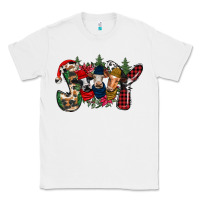 White joy Christmas cows Classic Tee - CowhideDigitalArt