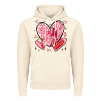 Vintage Artic valentines hearts Vintage Hoodie - MaliasSmallBusiness