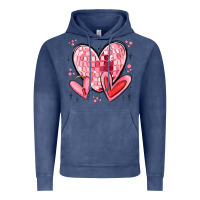 Valentines Hearts Vintage Hoodie | Teevron