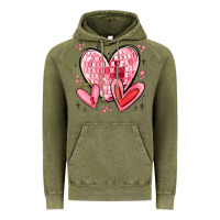 Vintage Olive valentines hearts Vintage Hoodie - MaliasSmallBusiness