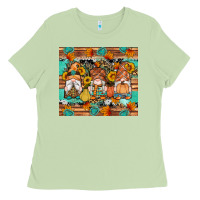 Matcha western fall gnomes tumbler Ladies Tee - Artiststas