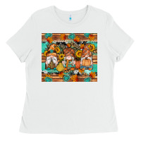 White western fall gnomes tumbler Ladies Tee - Artiststas