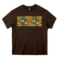 Chocolate Brown dead tired fueled by coffee  mug 15 oz Heavy Core Tee - Artiststas