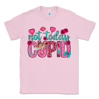 Bubblegum Pink not today cupid Classic Tee - NancyCooperArtShop