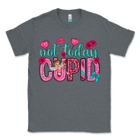 Charcoal Heather not today cupid Classic Tee - NancyCooperArtShop