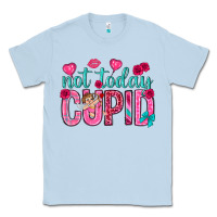 Dusty Blue not today cupid Classic Tee - NancyCooperArtShop