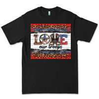 Black armed forces day love our troops Premium Tee - Artiststas