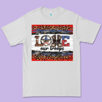 Armed Forces Day Love Our Troops Premium Tee Designed By Artiststas