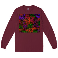 Burgundy halloween leopard Long Sleeve Tee - BundleAndBundleShop