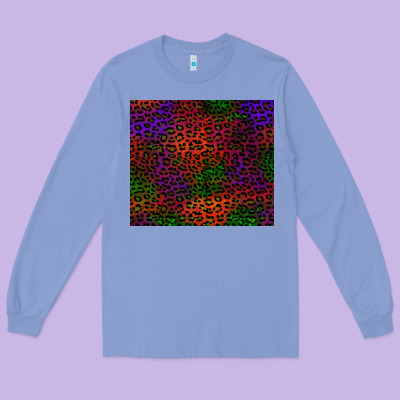 Halloween Leopard Long Sleeve Tee Designed By Bundleandbundleshop