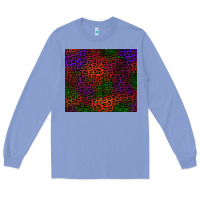 Colony Blue halloween leopard Long Sleeve Tee - BundleAndBundleShop