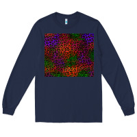 Navy halloween leopard Long Sleeve Tee - BundleAndBundleShop