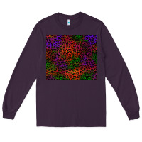 Plum halloween leopard Long Sleeve Tee - BundleAndBundleShop