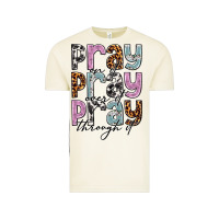Vintage Arctic pray on it pray over it pray through it Vintage Tee - NancyCooperArtShop