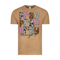 Vintage Camel pray on it pray over it pray through it Vintage Tee - NancyCooperArtShop