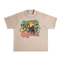French Oak busy doing cowgirl Urban Heavy Tee - NancyCooperArtShop