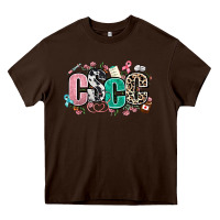 Chocolate Brown cscc Heavy Core Tee - AdoDesignShop