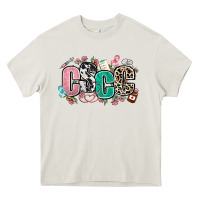 Cream cscc Heavy Core Tee - AdoDesignShop