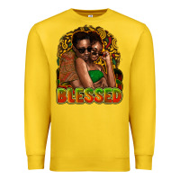 Lemon Black couple blessed Premium Sweatshirt - HowdyJamesFarm