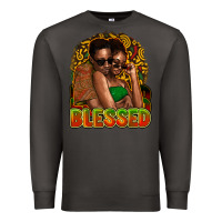 Smoke Black couple blessed Premium Sweatshirt - HowdyJamesFarm