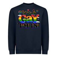 Navy sounds gay i'm in Heavyweight Sweatshirt - LillyAllenDesigns