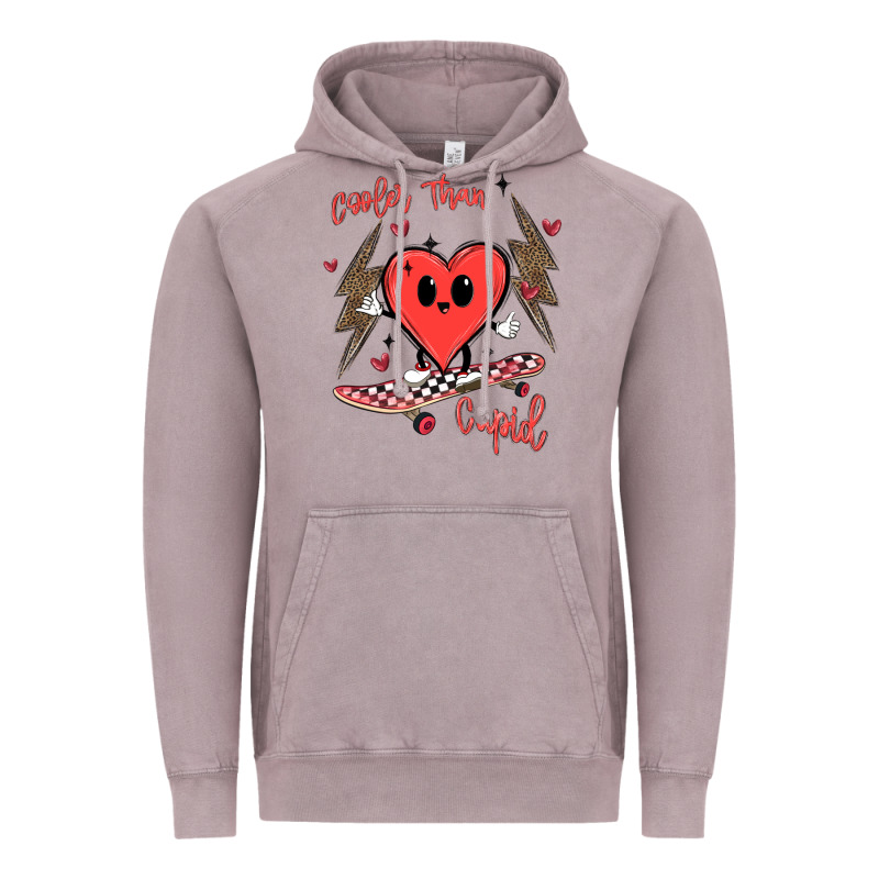 Cooler Than Cupid Vintage Hoodie by MaliasSmallBusiness | Teevron