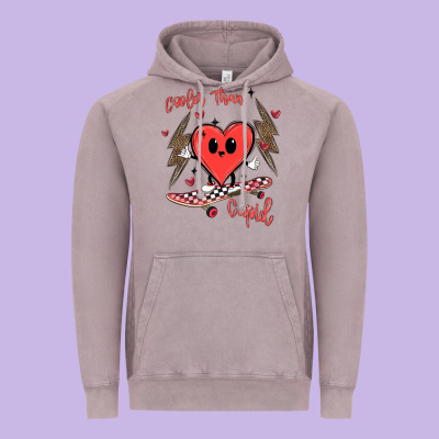 Cooler Than Cupid Vintage Hoodie Designed By Maliassmallbusiness