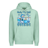 Seafoam baby it's cold outside Premium Hoodie - CowGirlArtShop