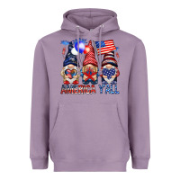 Lavender America y'all with gnomies Heavyweight Hoodie - HowdyJamesFarm