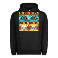 Pigment Black native american aztec seamless pattern 3 Urban Hoodie - BundleAndBundleShop
