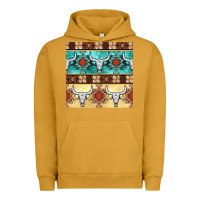 Pigment Peanut Butter native american aztec seamless pattern 3 Urban Hoodie - BundleAndBundleShop