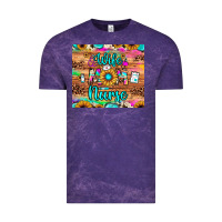 Cloud Purple wife mom nurse Vintage Tee - JahusDesignShop