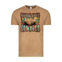 Raising Hell With The Hippies And The Cowboys Vintage Tee | Teevron