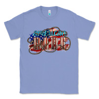 Colony Blue American babe Classic Tee - NancyCooperArtShop