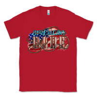 Red American babe Classic Tee - NancyCooperArtShop