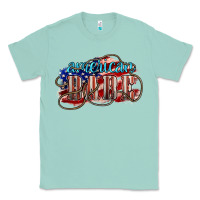 Seafoam American babe Classic Tee - NancyCooperArtShop